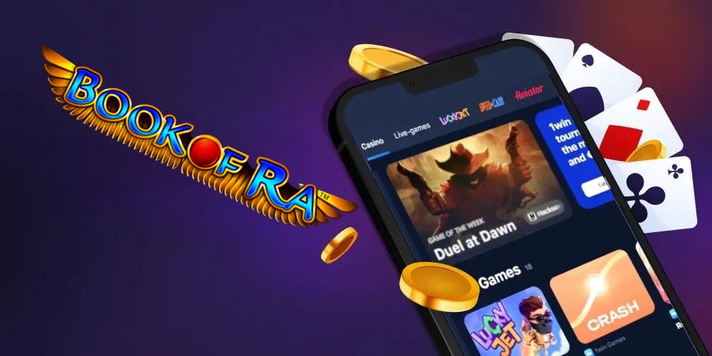 Book of Ra slot interface